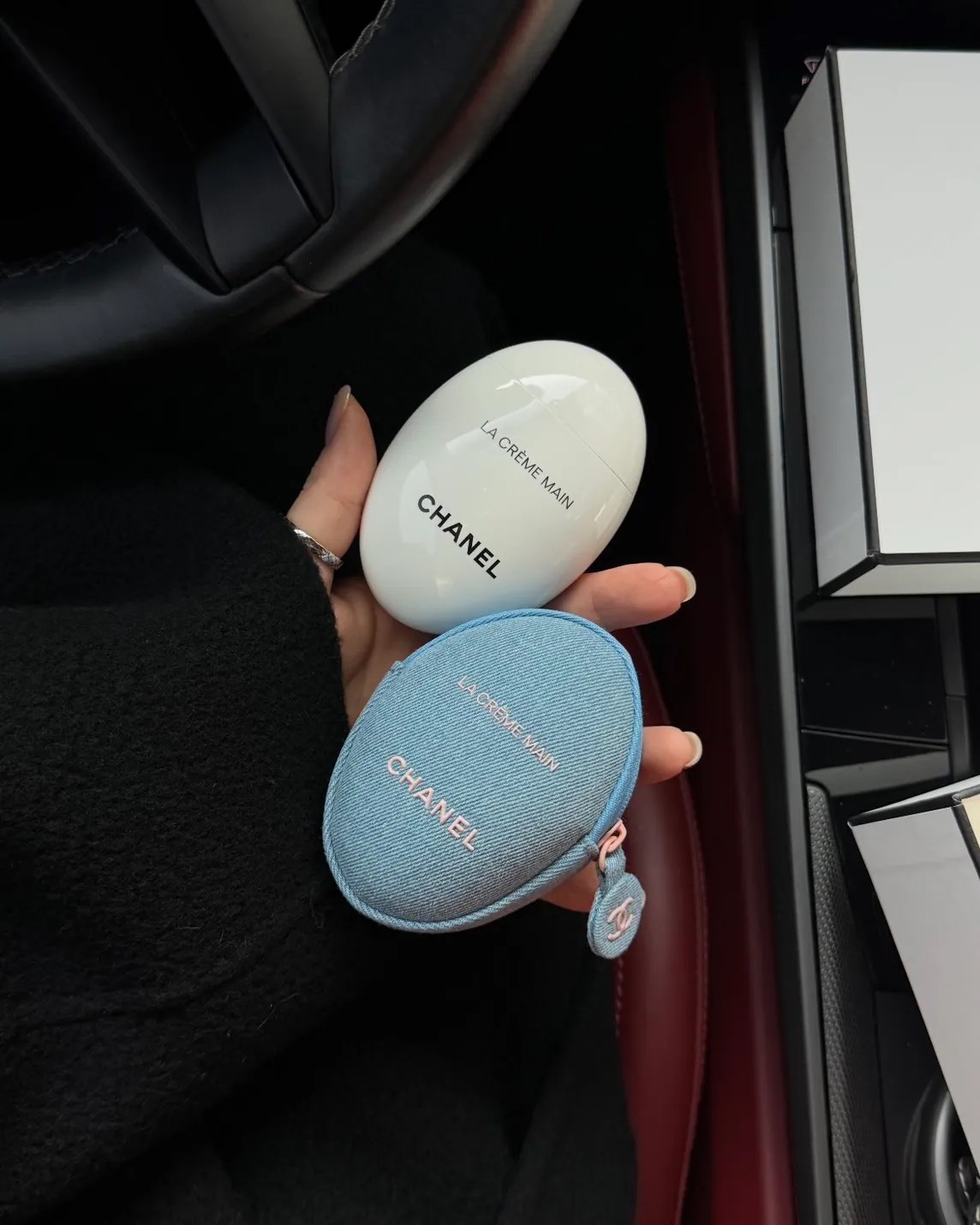 全球斷貨超限量 CHANEL 香奈兒 限量丹寧系列牛仔 護手霜  輕盈版 50ml