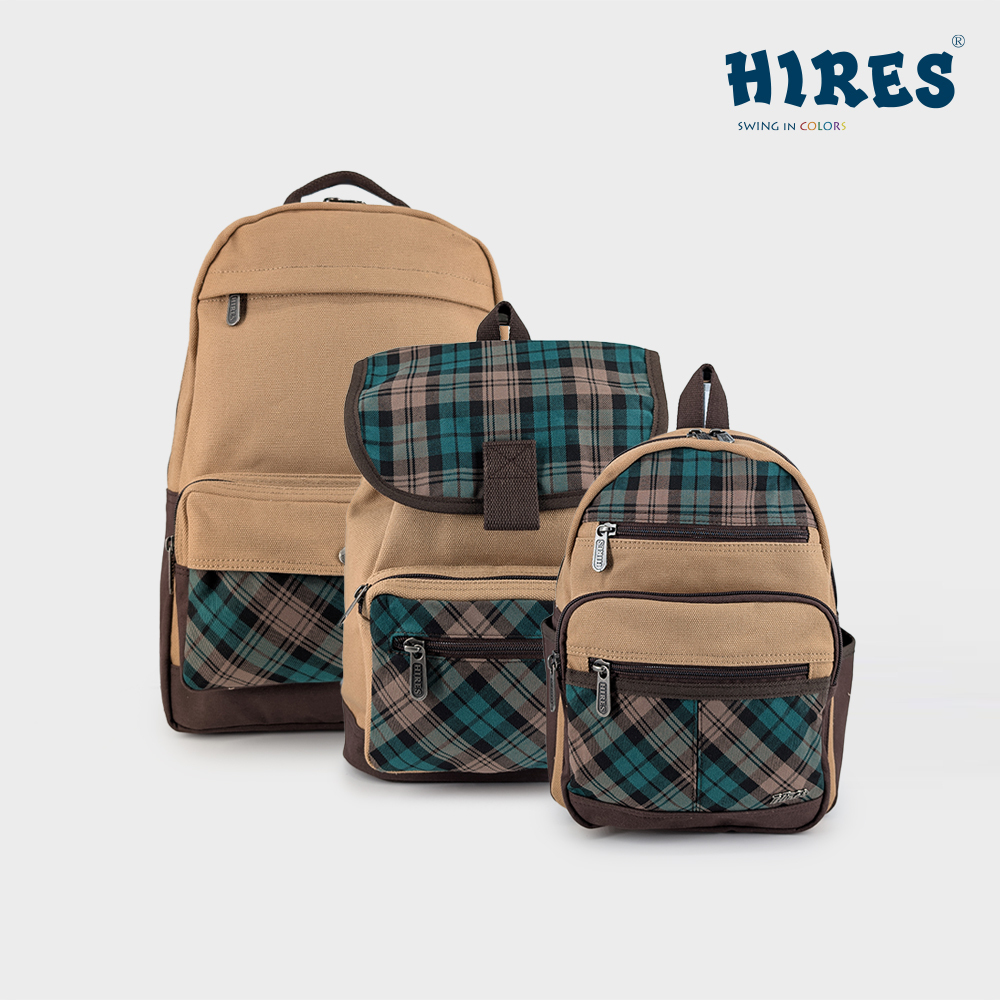 【  HIRES 】格子乖乖系列 後背款