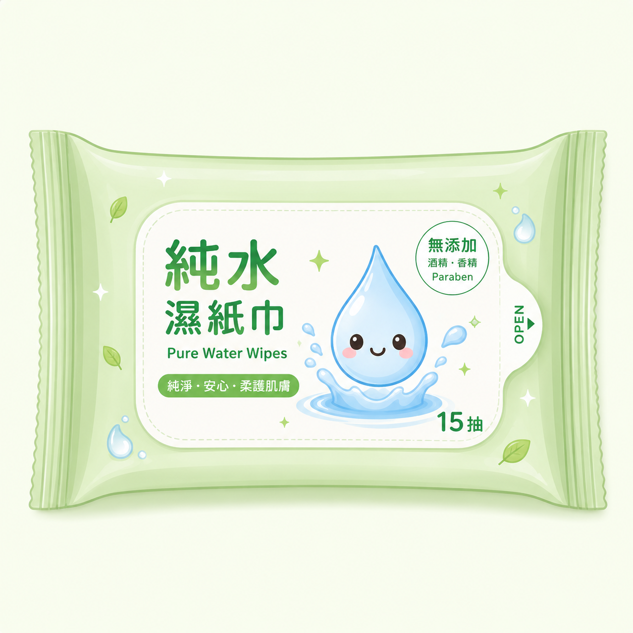 鳳山院｜純水濕紙巾