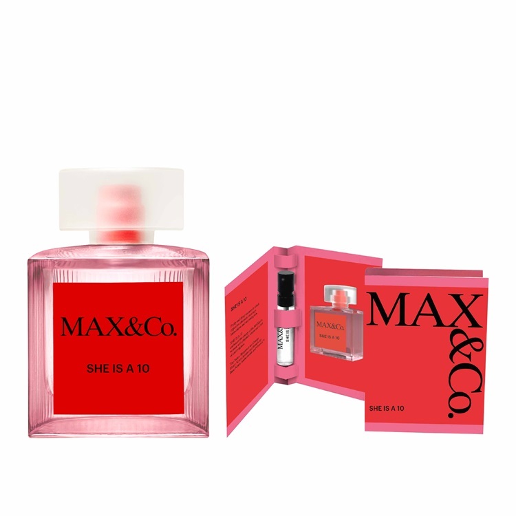 【GISH Beauty】MAX&Co. 如她十氛女性淡香精 50ml 贈 同款淡香精 2ml