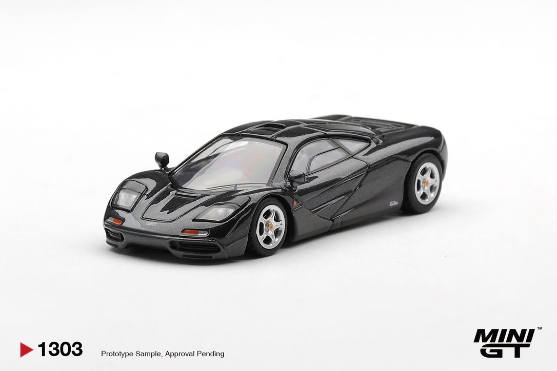 預訂 Pre Order - MiniGT 1303 McLaren F1 Blue Black Metallic (MGT01303-L/ MGT01303-BL)