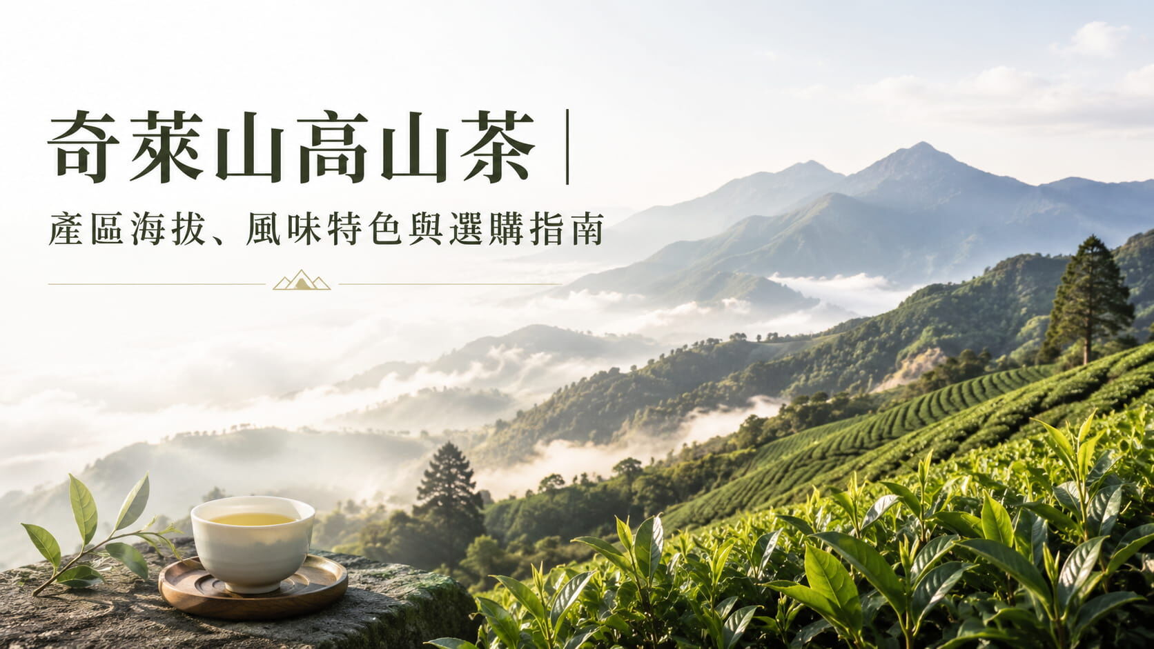 奇萊山高山茶｜產區海拔、風味特色與選購指南