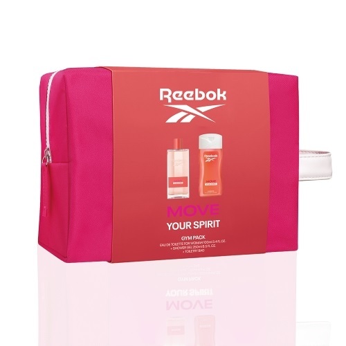 【GISH Beauty】Reebok 清新活力女性淡香水經典限量手拿盥洗包組