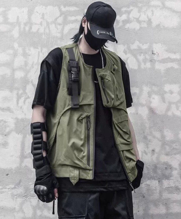 𝙏𝙀𝘾𝙃𝙒𝙀𝘼𝙍 雙色機能暗黑戰術背心