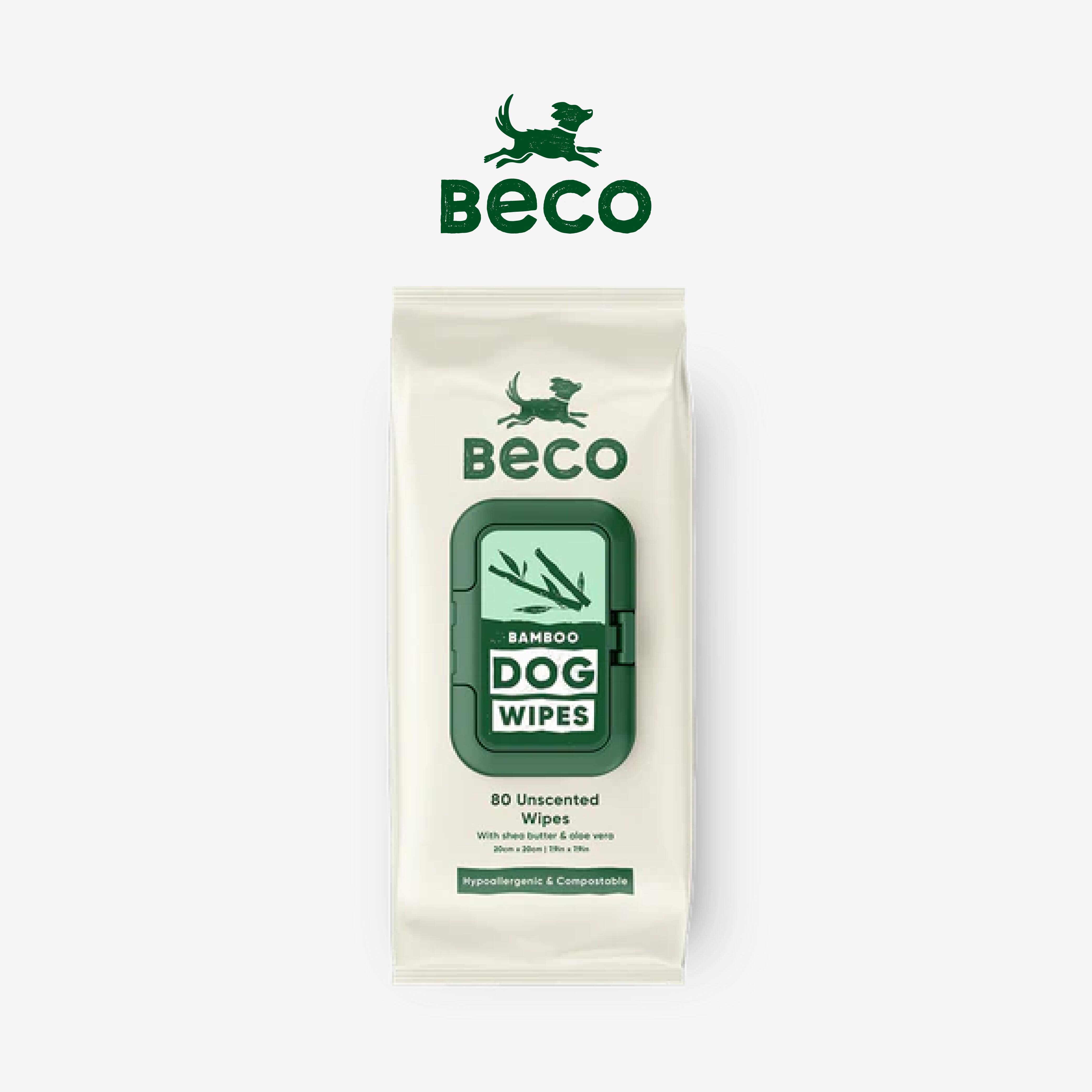 無香 - 竹製狗狗濕紙巾​｜英國 Beco