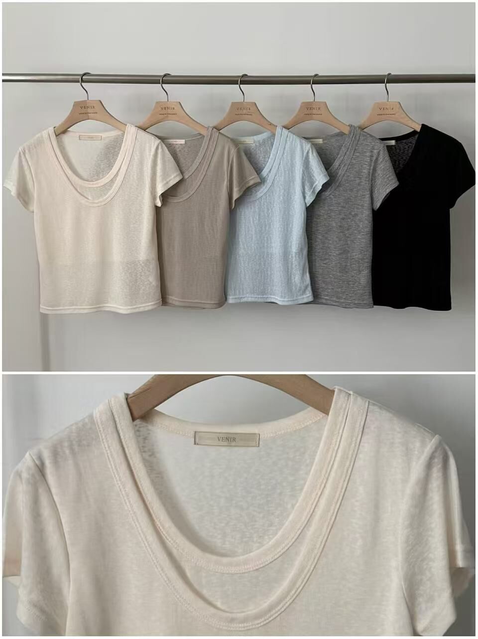 VE2643 Bubble Double Tee