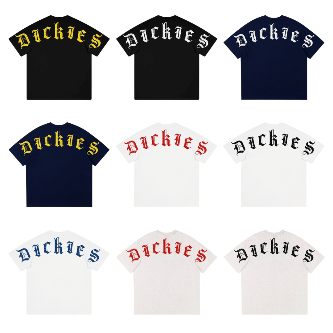 Dickies 美式歌德字體LOGO 寬鬆短踢 DKU262NKT965