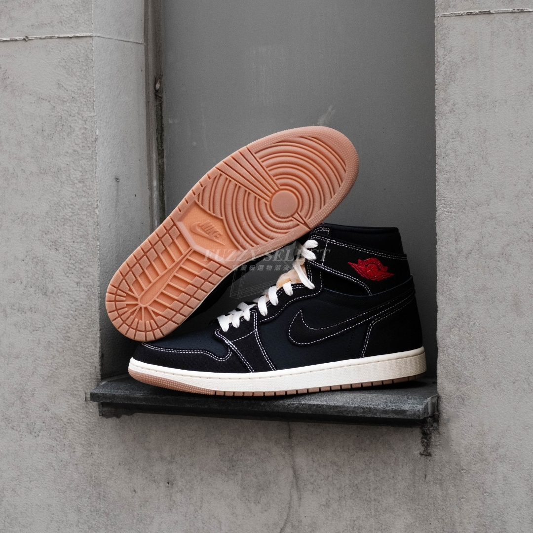 【逢甲 FUZZY】Air Jordan 1 Hi "Flight Club" 牛仔黑 縫線 II9811-001