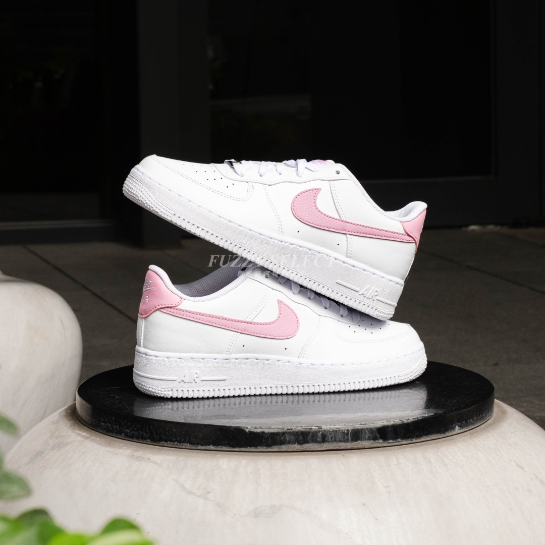 【逢甲 FUZZY】Nike Air Force 1 GS "White Pink" 白粉 CT3839-124