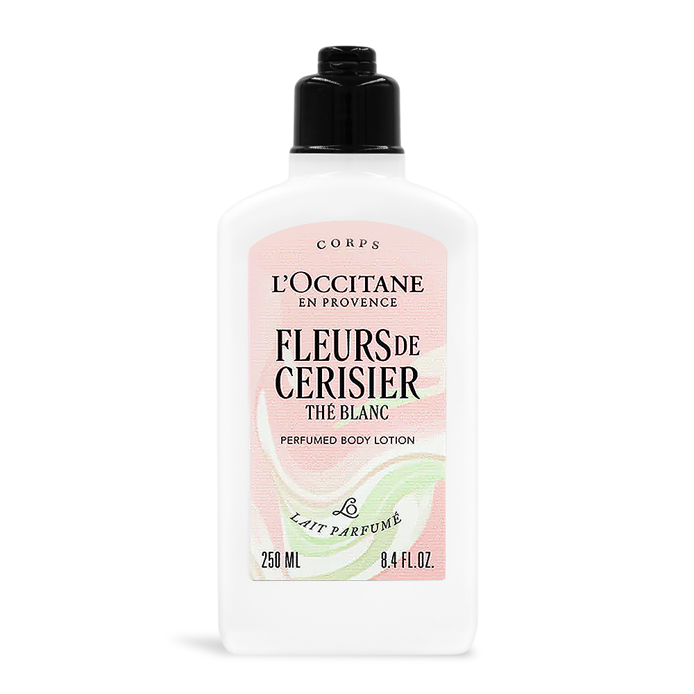 L'OCCITANE 歐舒丹 白茶櫻花美體乳(250ml)-百貨公司貨
