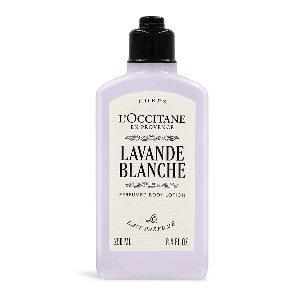 L'OCCITANE 歐舒丹 白薰衣草美體乳(250ml)-新版-百貨公司貨