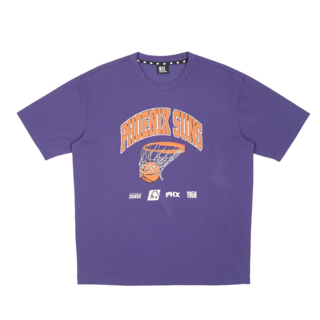 HKCG0511-039 NBA 籃球框短袖防曬Tee(35251010) 中紫-PHOENIX SUNS (A39M-XL)