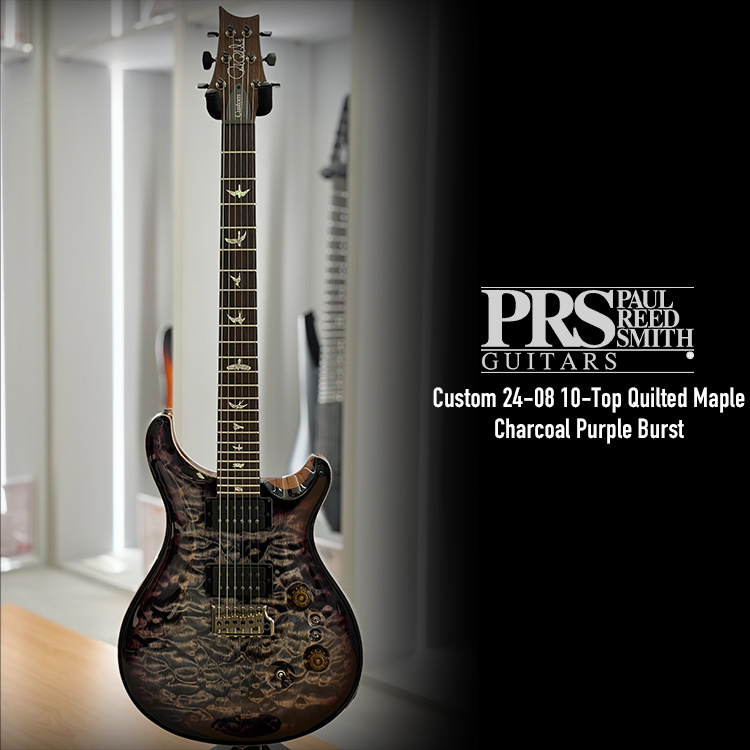 PRS Custom 24-08 10-Top Quilted Maple Custom Color 電吉他