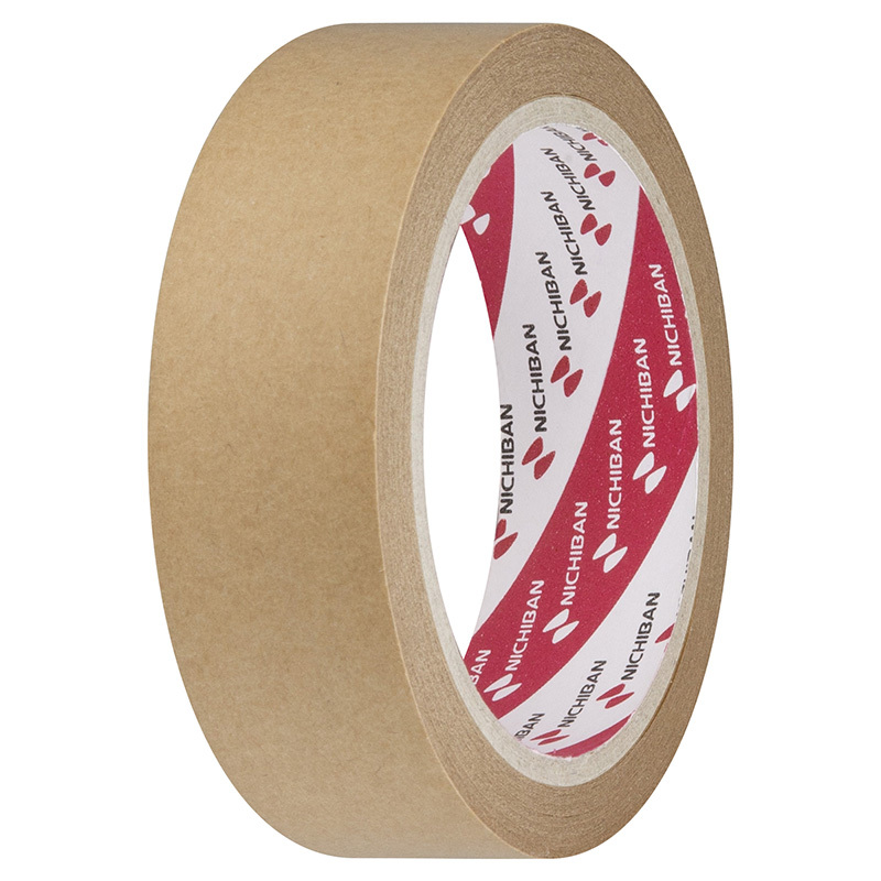 Nichiban Kraft Tape 免水紙 免水膠紙 1.5"(36mm) x 18碼 (120卷/箱)