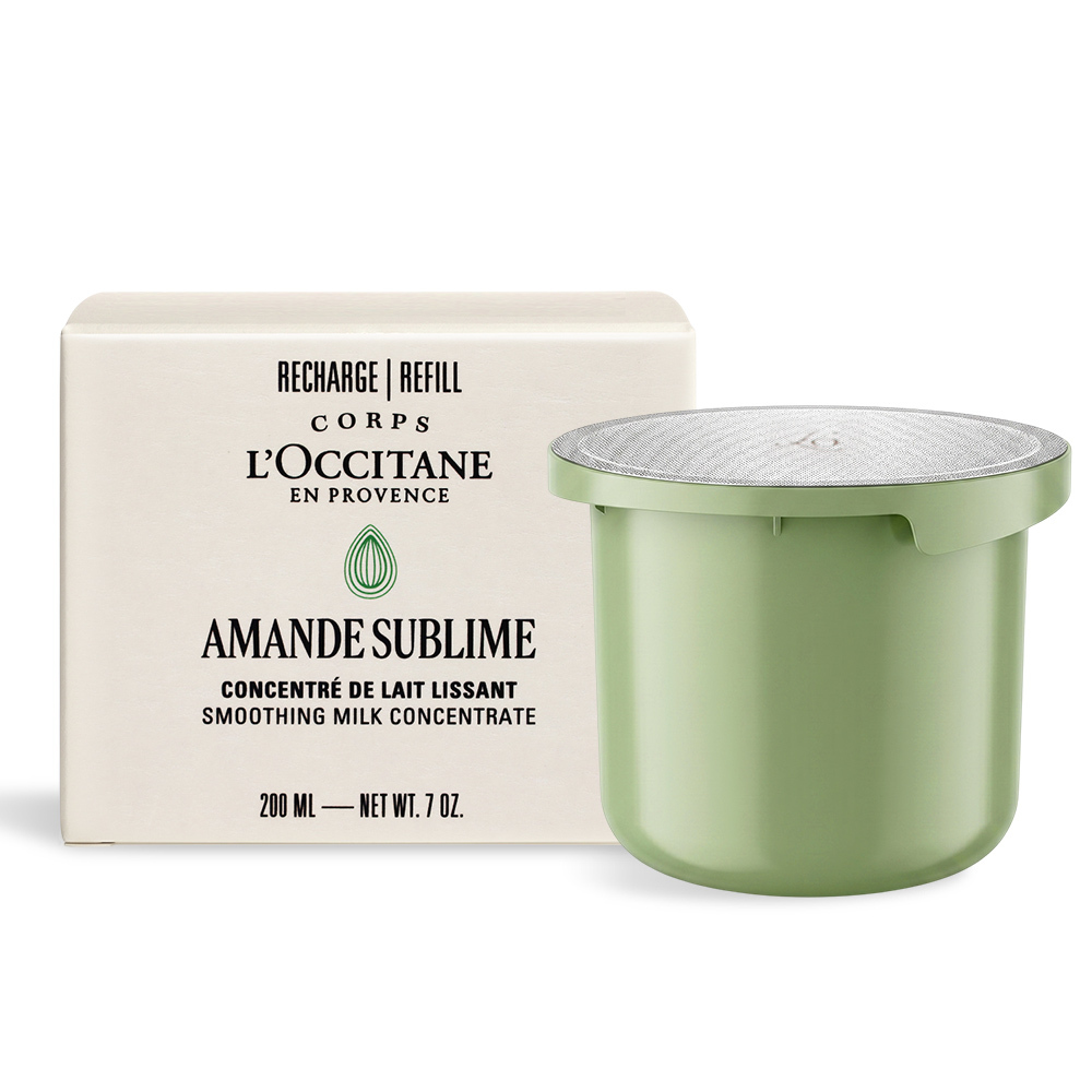 L'OCCITANE 歐舒丹 杏仁極緻緊膚凝霜補充罐(200ml)-百貨公司貨