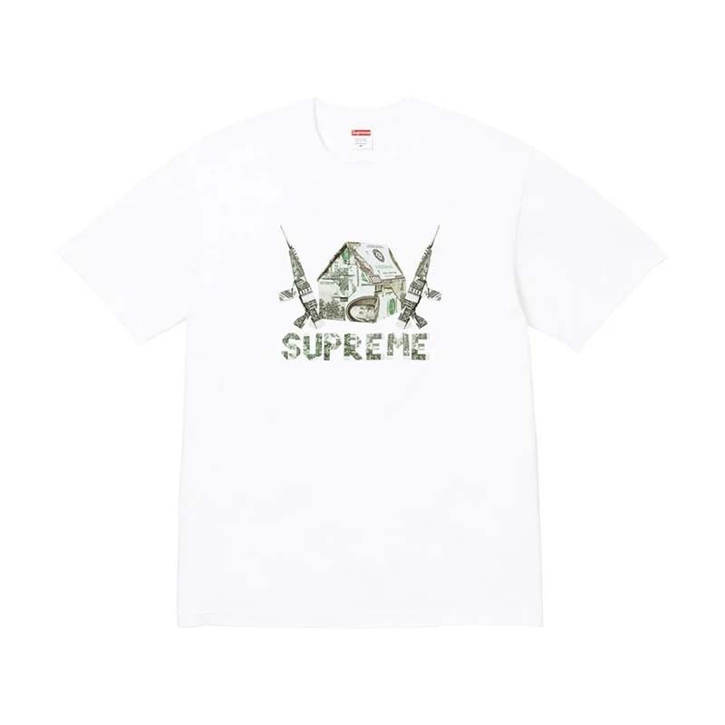 Supreme Origami Tee 摺紙鈔票 短袖 白色 SS26T24-WE [台灣現貨]