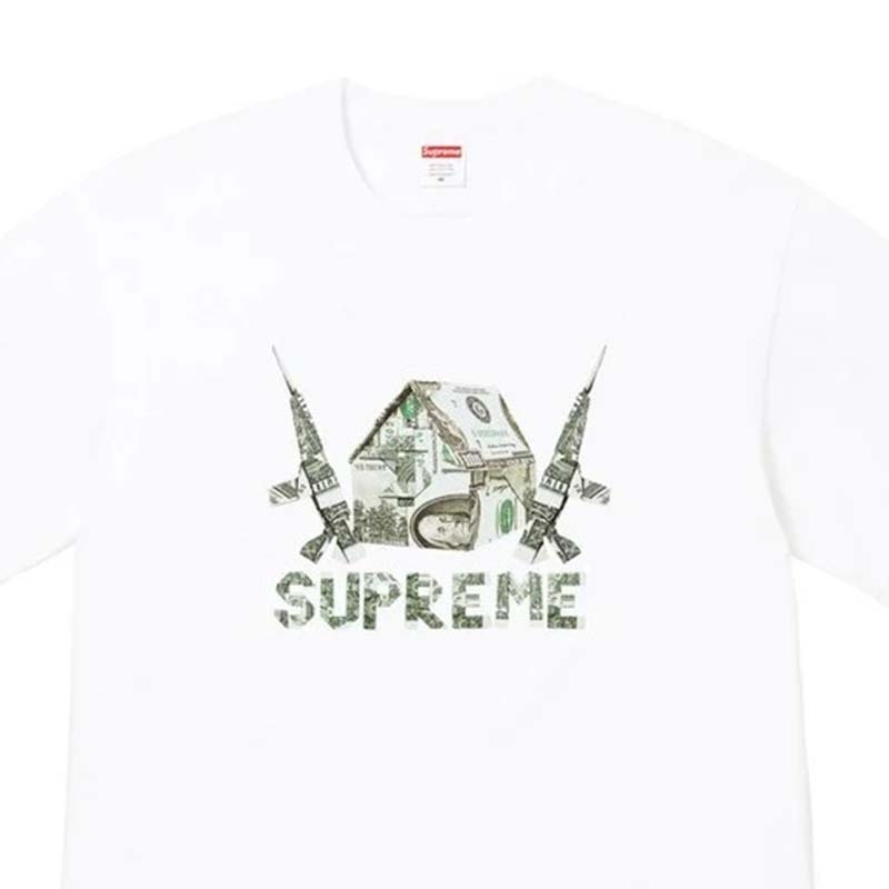 Supreme Origami Tee 摺紙鈔票 短袖 白色 SS26T24-WE [台灣現貨]