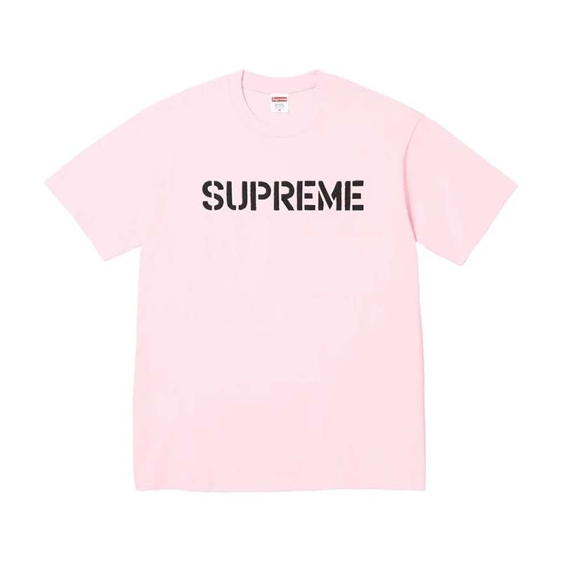 Supreme Hard Tee 文字 短袖 粉紅色 SS26T64-LK [台灣現貨]