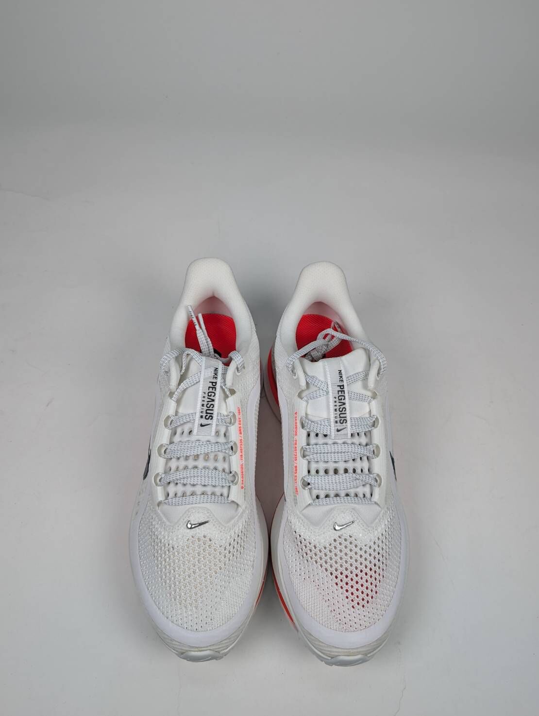 微瑕疵-左右腳後跟染色 HQ2592-101 M10 Nike Pegasus Premium "Summit White Bright Crimson" 峰頂白 慢跑鞋 男鞋