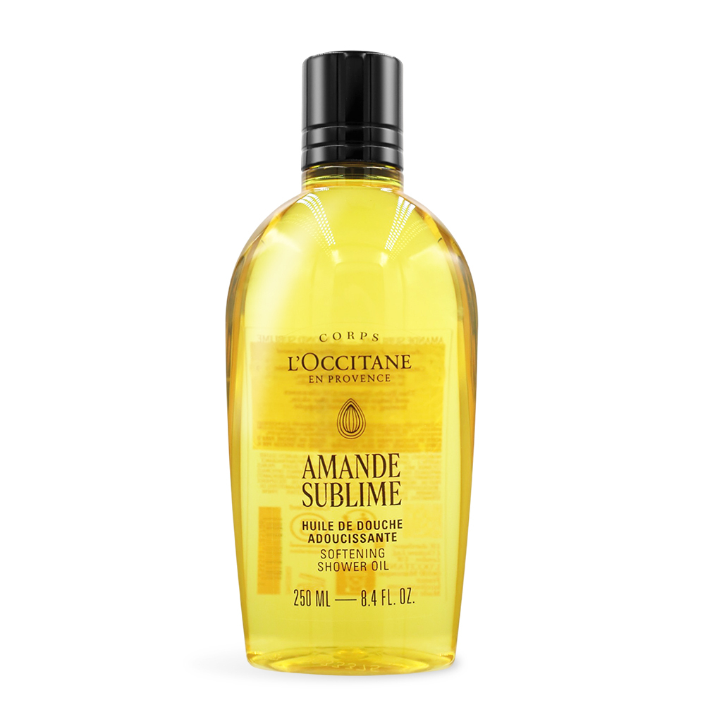 L'OCCITANE 歐舒丹 杏仁極緻柔膚沐浴油(250ml)-百貨公司貨