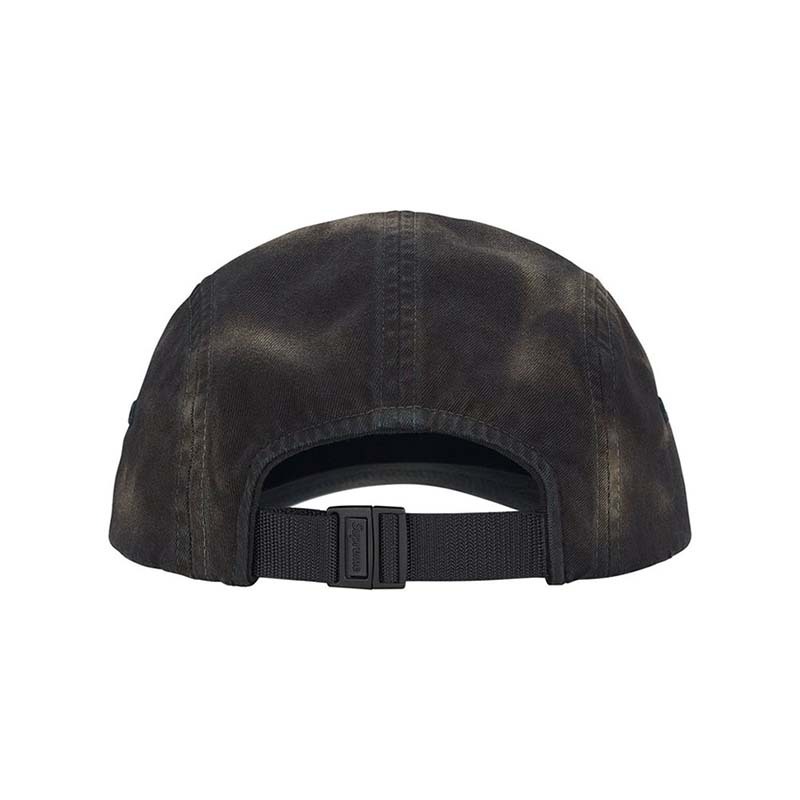 Supreme Overdyed Camp Cap 五分割帽 帽子 染色 黑色 SS26H92-BK [台灣現貨]