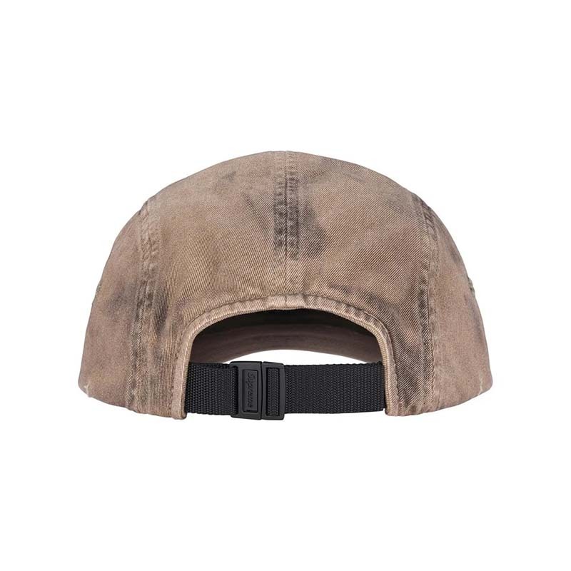 Supreme Overdyed Camp Cap 五分割帽 帽子 染色 褐色 SS26H92-TN [台灣現貨]