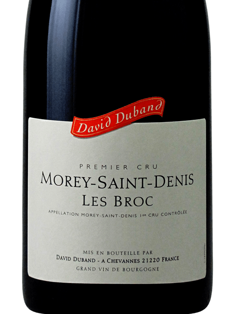 David Duband Morey Saint Denis 1er Cru Les Broc 2020