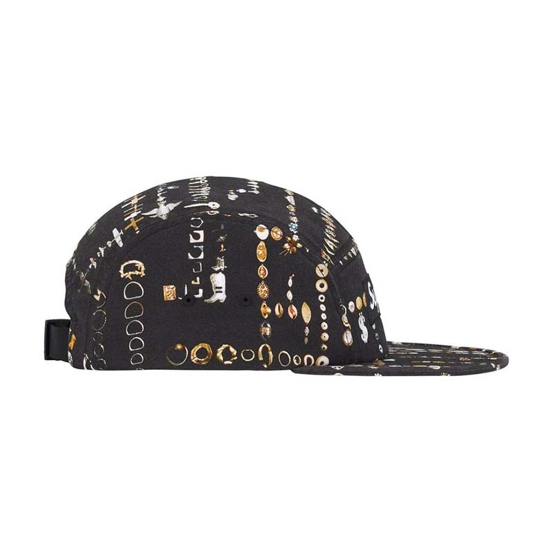 Supreme Mike Kelley Camp Cap 五分割帽 帽子 黑色 SS26H74-MK [台灣現貨]