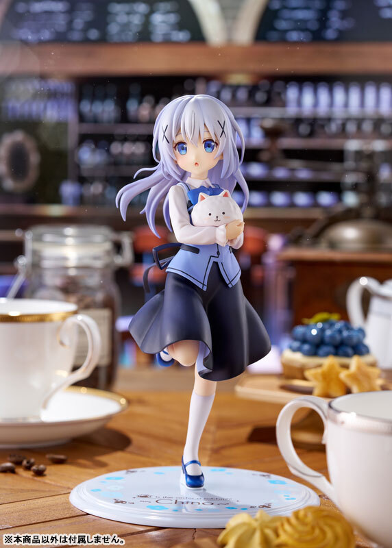 預購27/07 PLUM 1/7 PVC人形 點兔 智乃 Cafe Style 0521