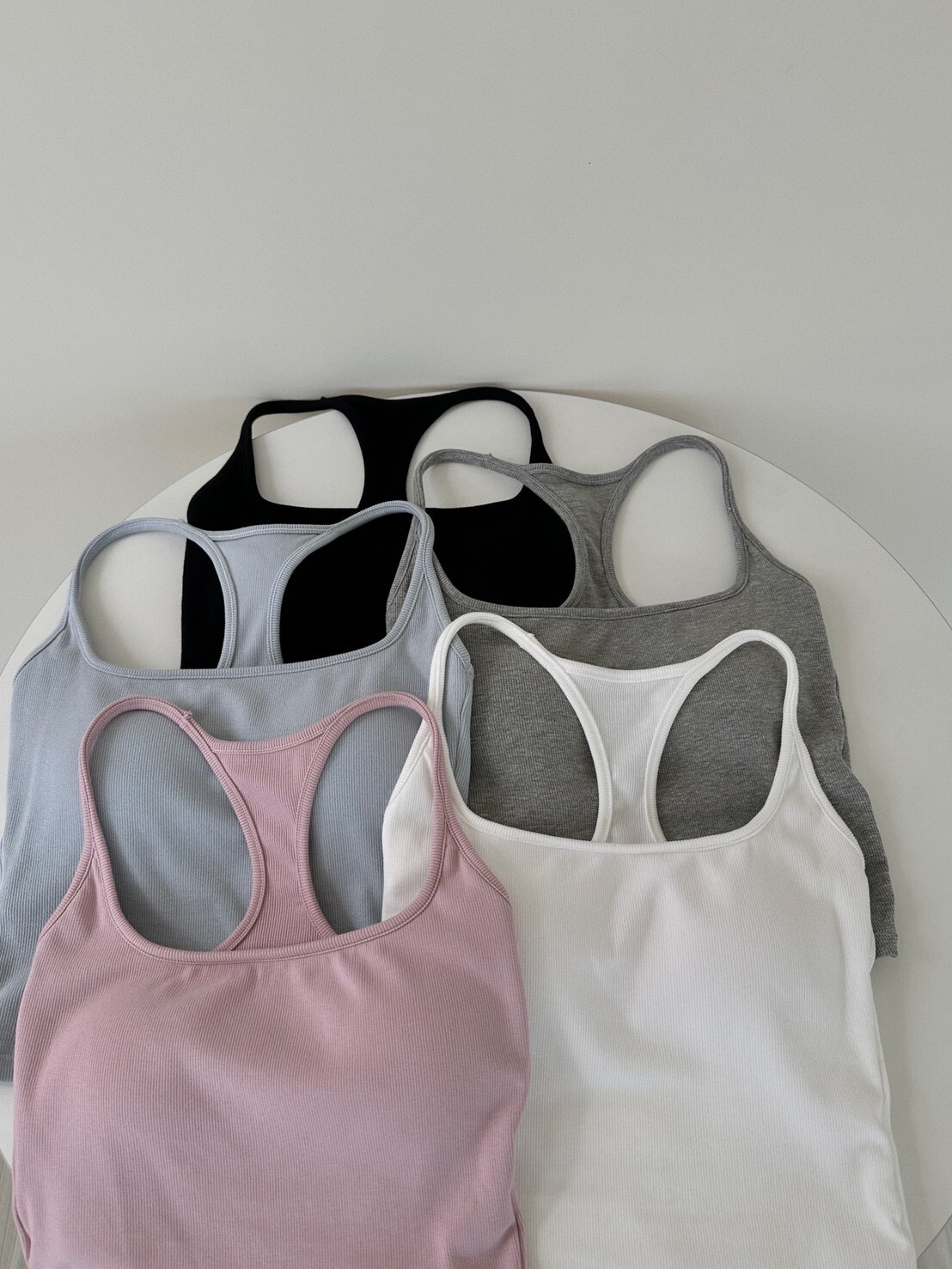 挖背工字Bra Top