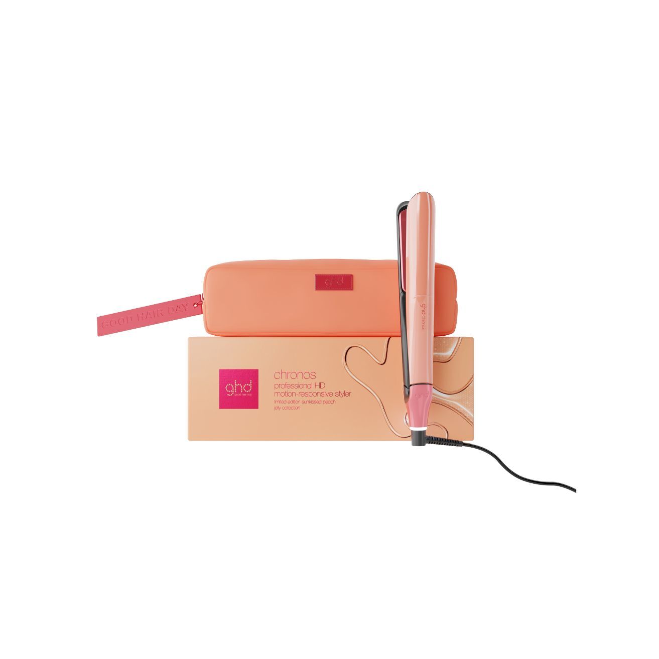 GHD Chronos 限量版陽光蜜桃 高清亮澤造型夾