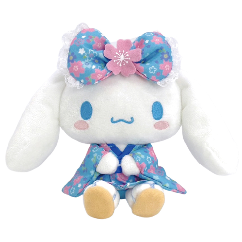 Sanrio 肉桂狗 Cinnamoroll 櫻和服 公仔S 17cm #B3
