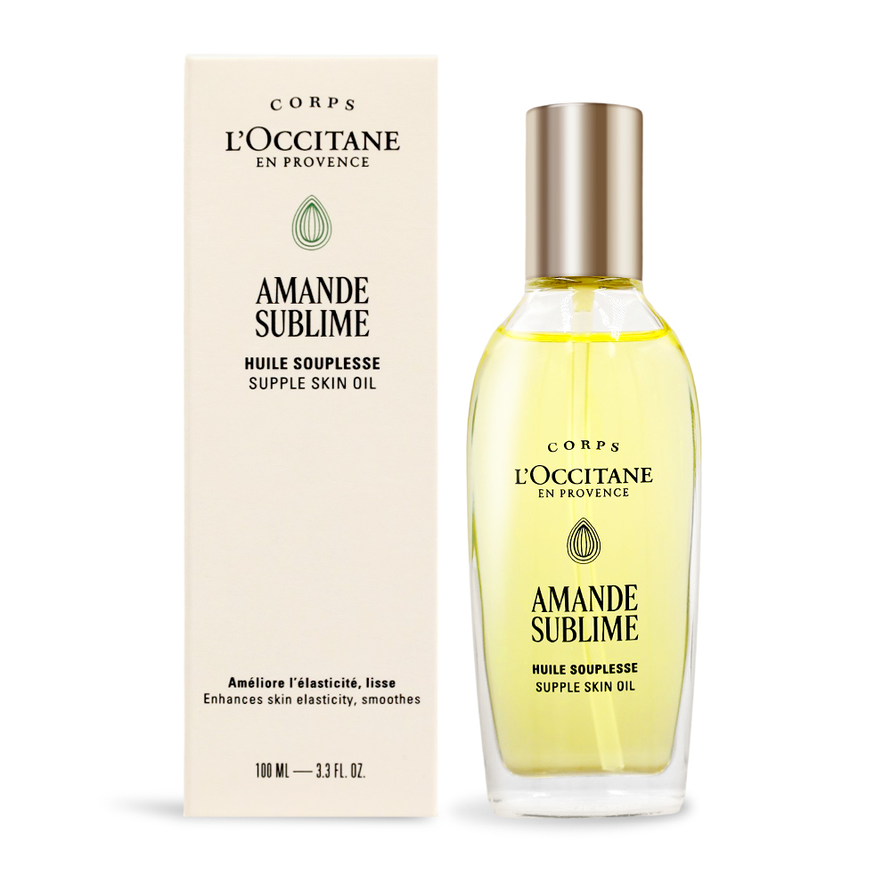 L'OCCITANE 歐舒丹 杏仁極緻美膚油(100ml)-百貨公司貨