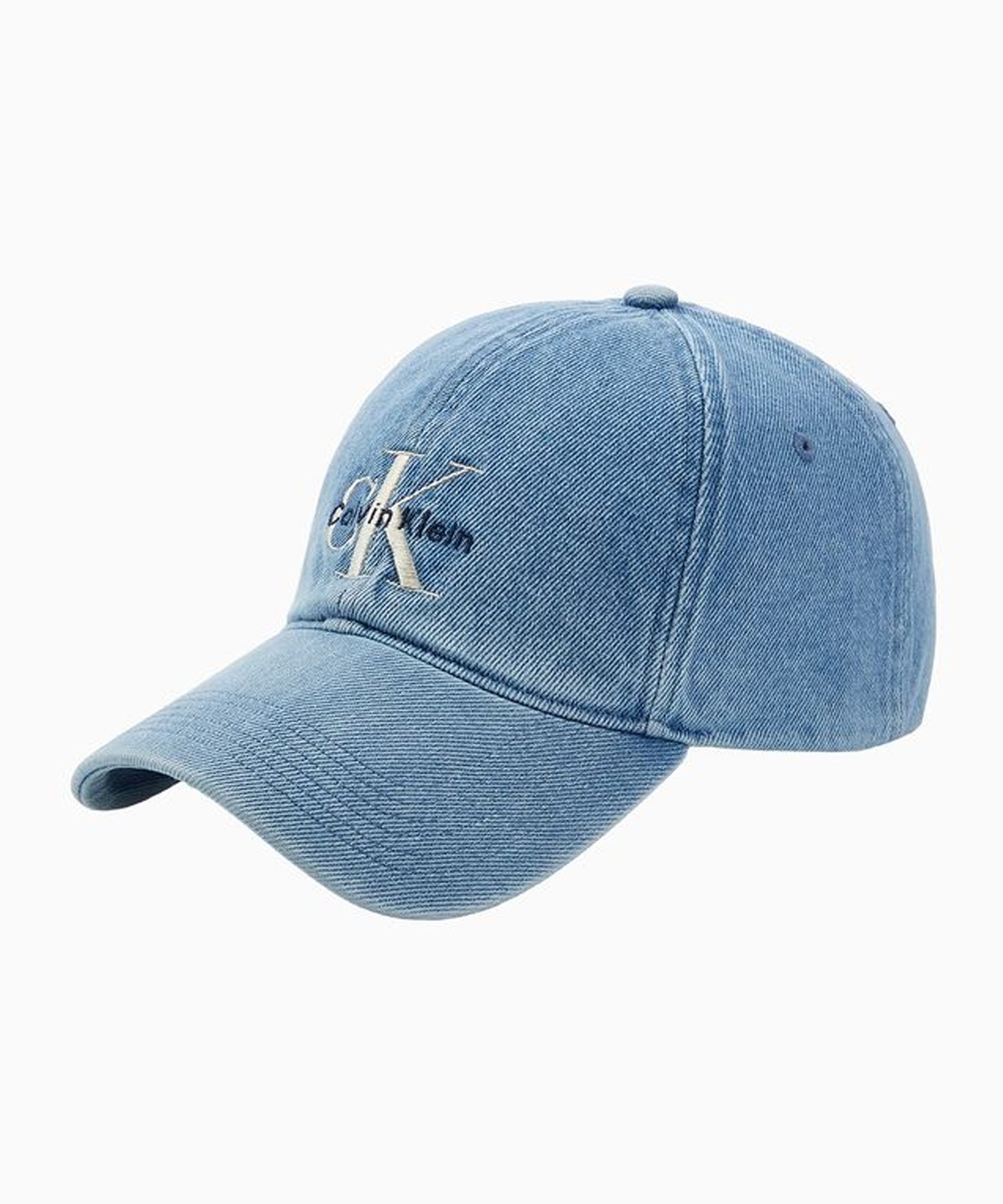 Calvin Klein Jeans 單寧字母刺繡棒球帽 4G5007GVHJ