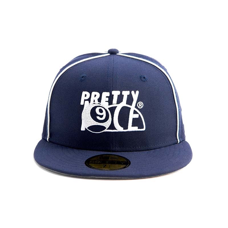 NEW ERA x PRETTYNICE x 9CE 十週年 三方聯名 59FIFTY CAP 棒球帽 帽子 藍色 NE15198875 [台灣現貨]