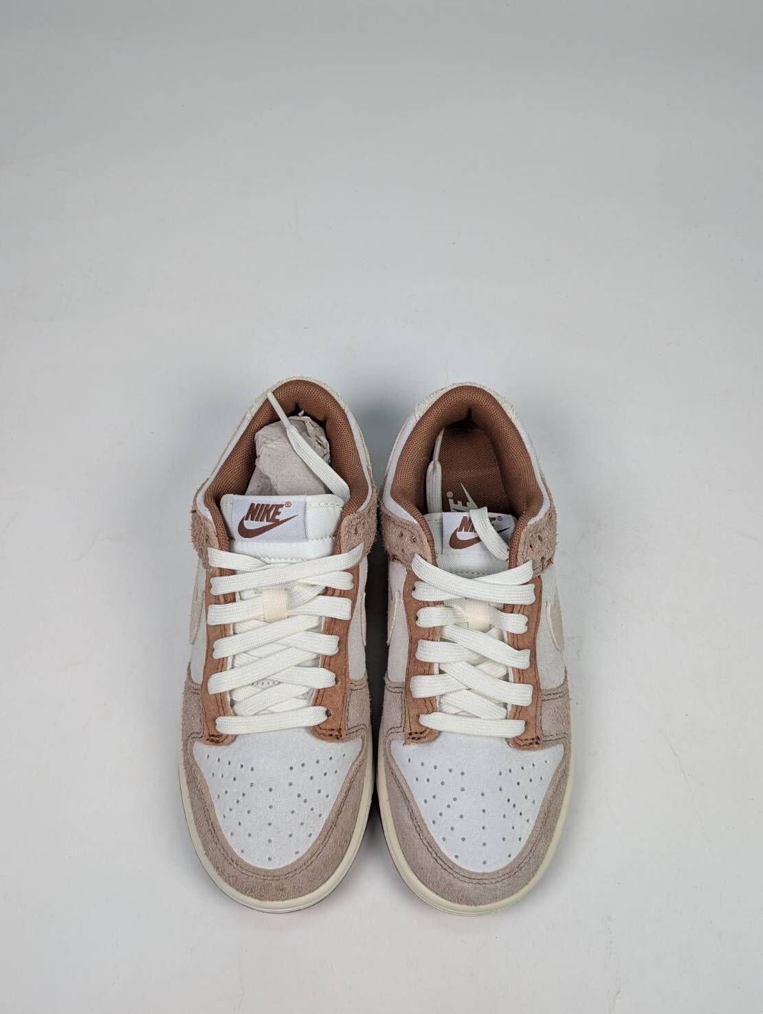 微瑕疵-左右腳鞋面退色 DD1390-100 M4.5 Nike Dunk Low PRM Medium Curry 奶茶色