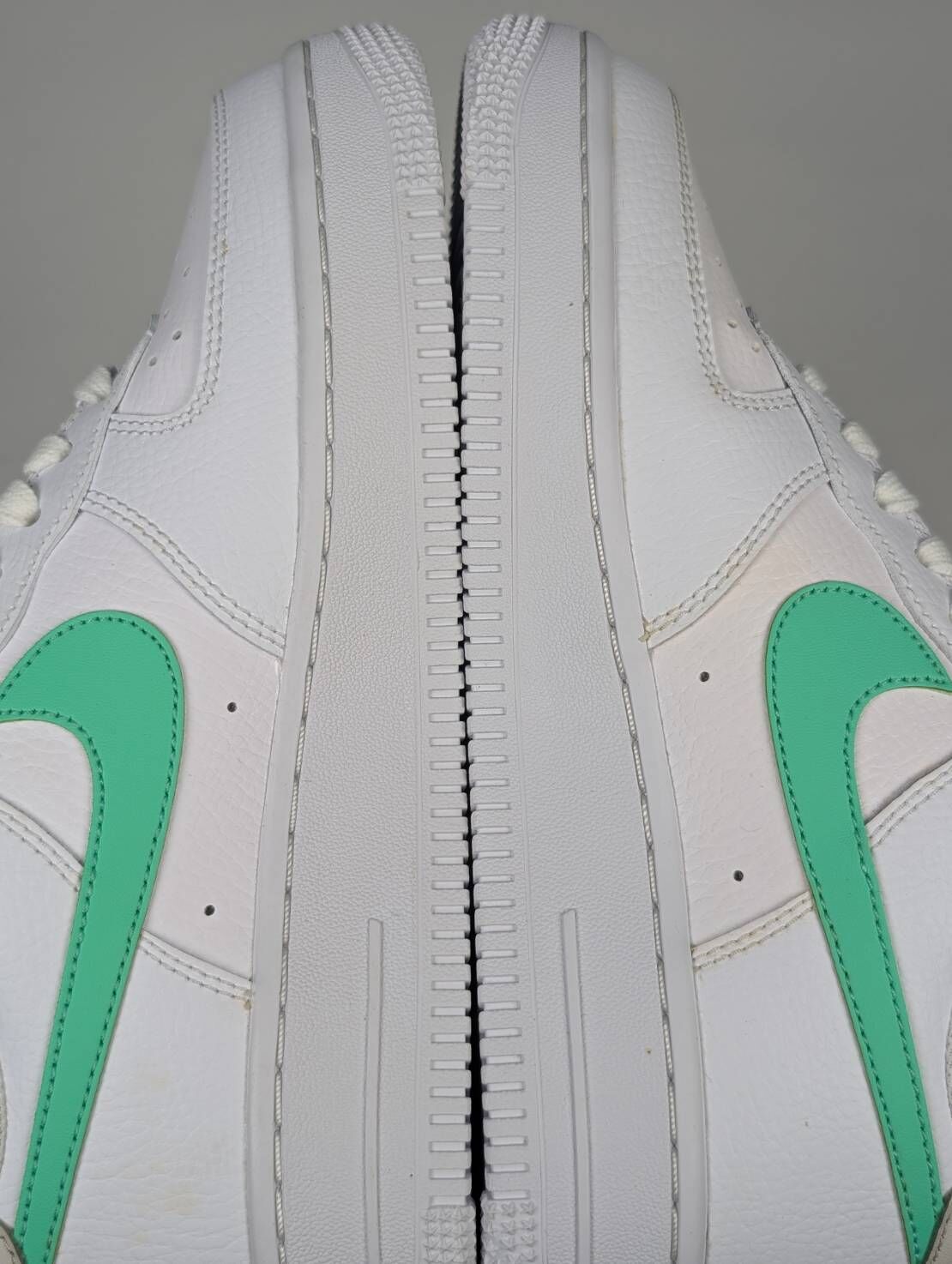 微瑕疵-左右腳微泛黃 315115-164 W6.5 NIKE AIR FORCE 1 AF1 TIFFANY 薄荷綠