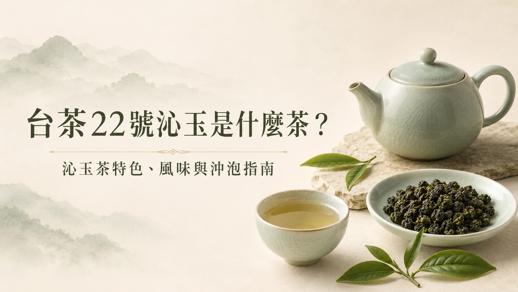 台茶22號沁玉是什麼茶？沁玉茶特色、風味與沖泡指南