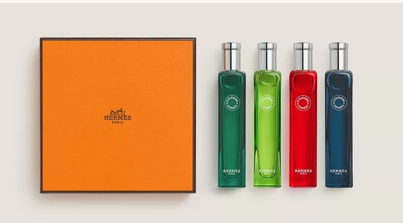 全新HERMES Compose your own set of 4 Colognes 香水套裝 #BRAND NEW #香榭站正品