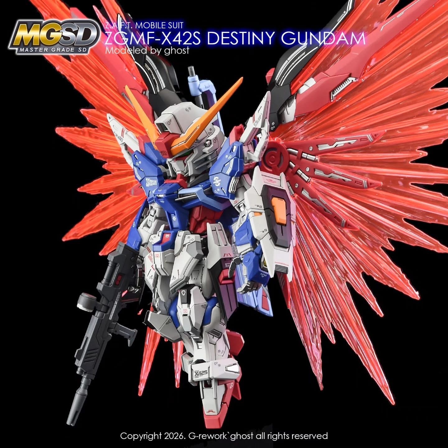 MGSD DESTINY GUNDAM