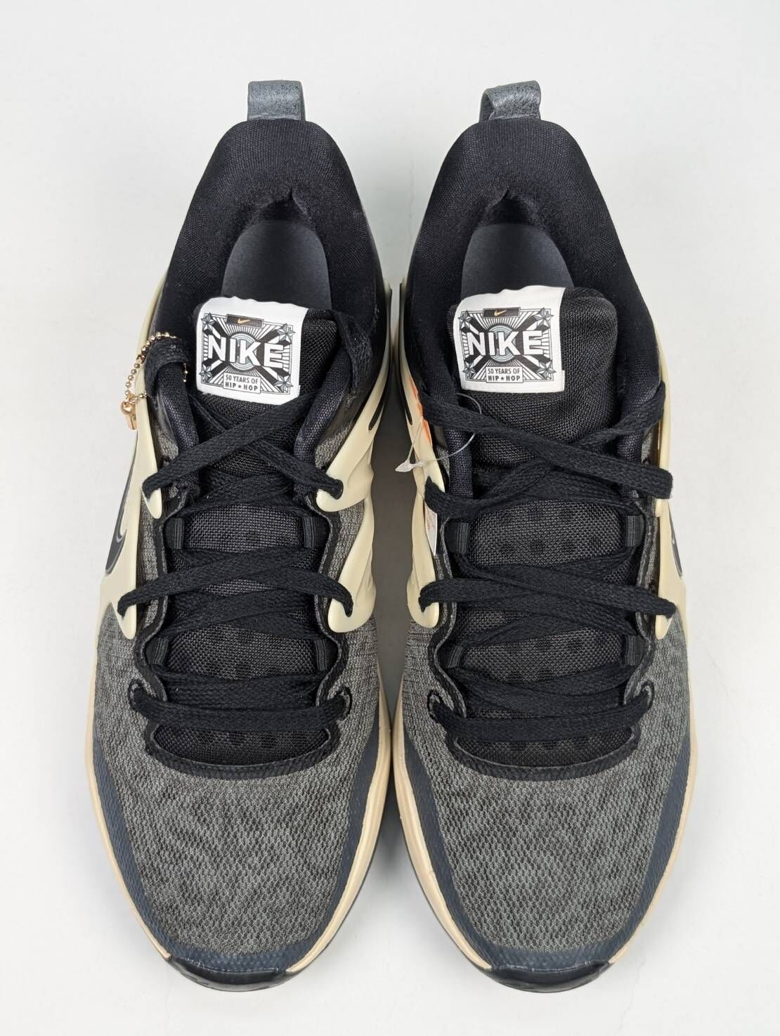微瑕疵-左腳泛黃 FN8009-001 M9 NIKE KD15 EP "SMOKE GREY" 實戰籃球鞋 米黑 男鞋