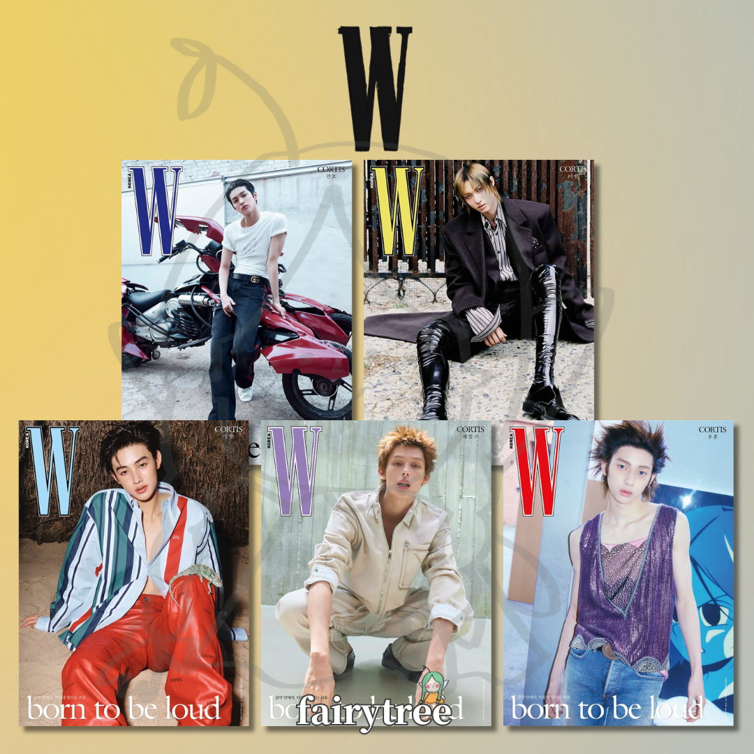 韓國雜誌 W KOREA 2026.06 封面人物 CORTIS
