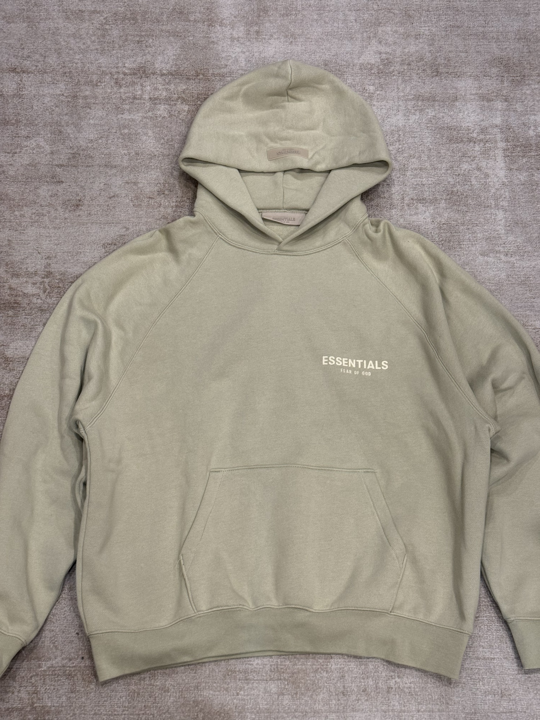 零碼全新品 Fog Essentials 灰綠植絨帽T