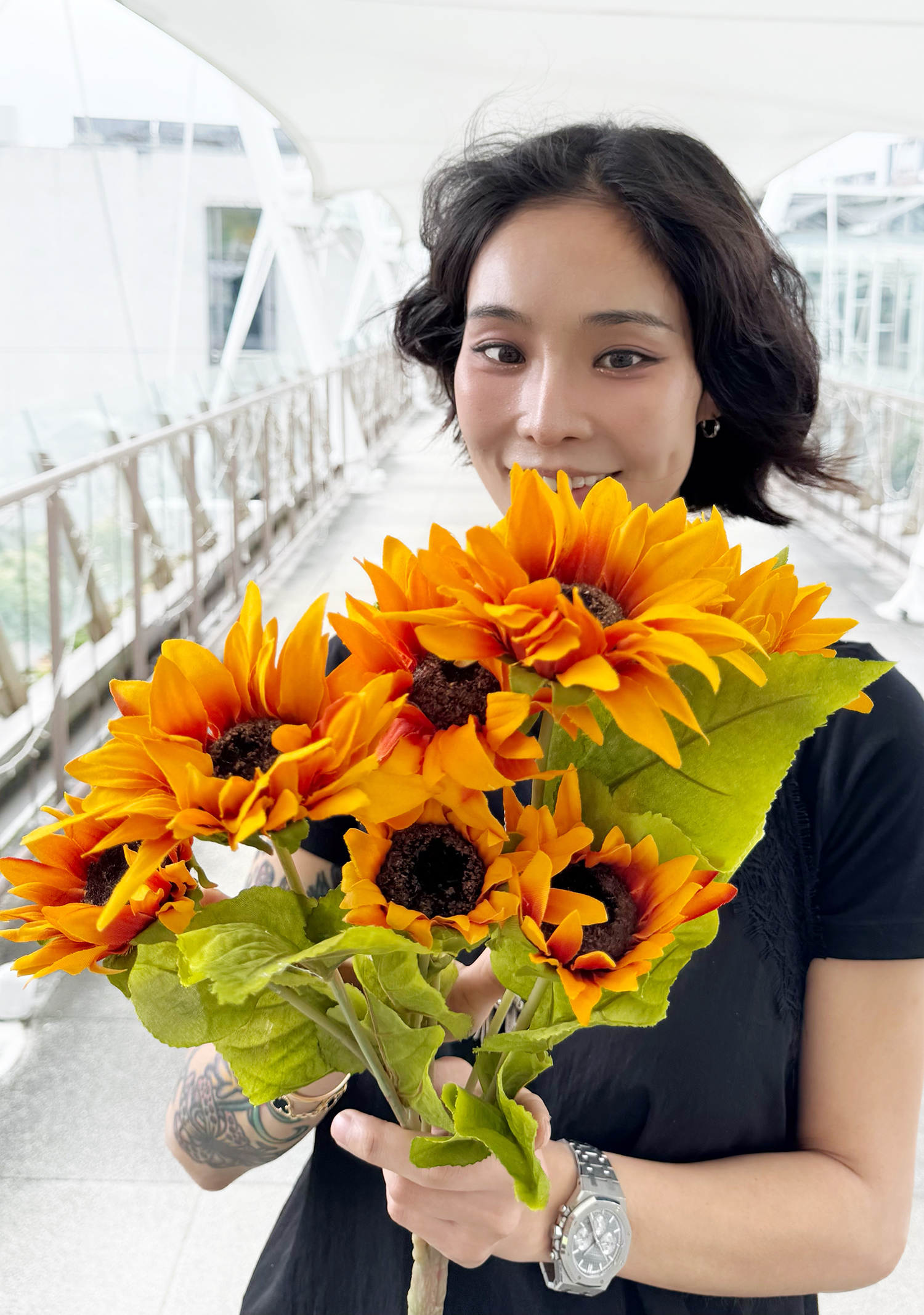擬真太陽花（兩色）
