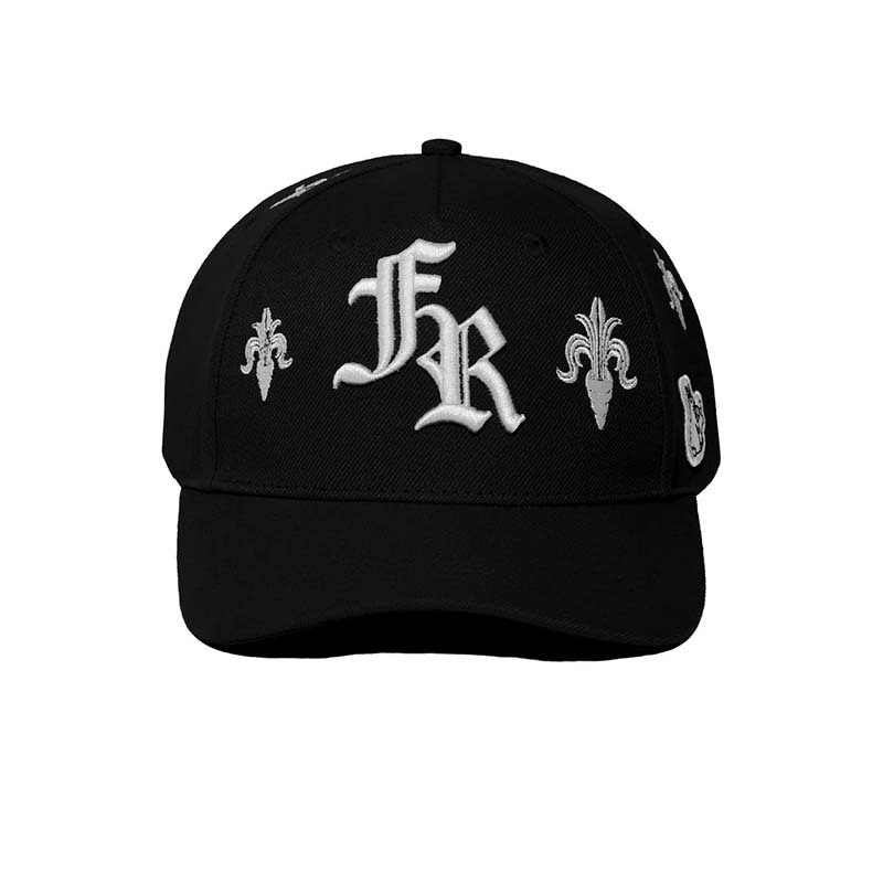 #FR2 Carrot Dropping Embroidery Cap 電繡 帽子 黑色 FRA2015-BK [台灣現貨]