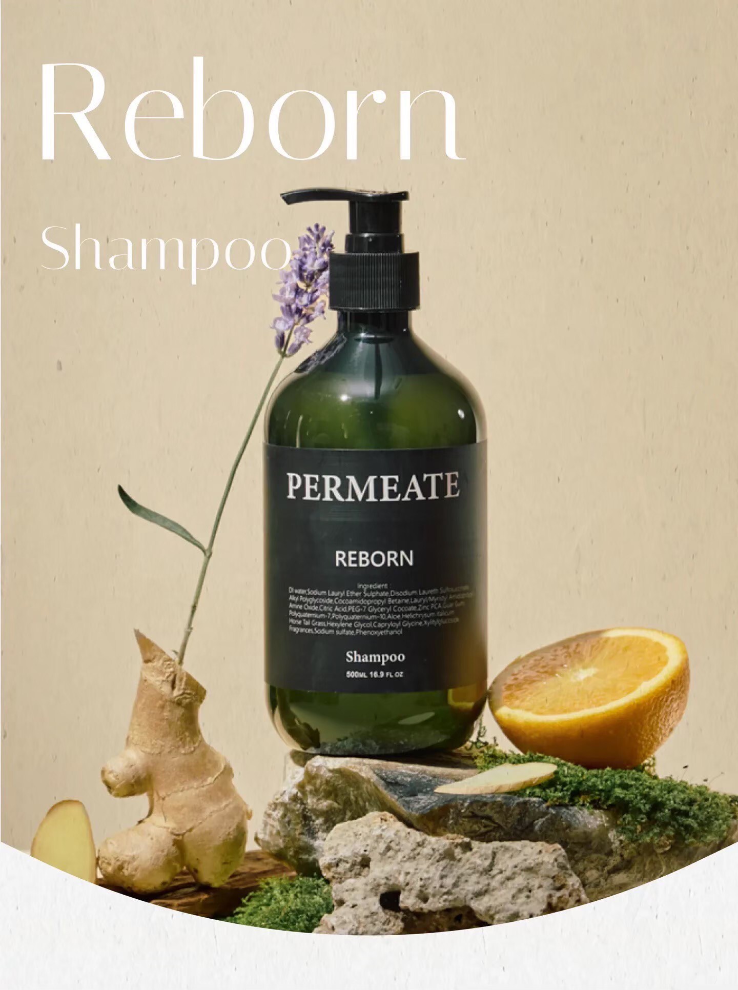 PERMEATE REBORN 賦活 控油 洗髮露 500ml