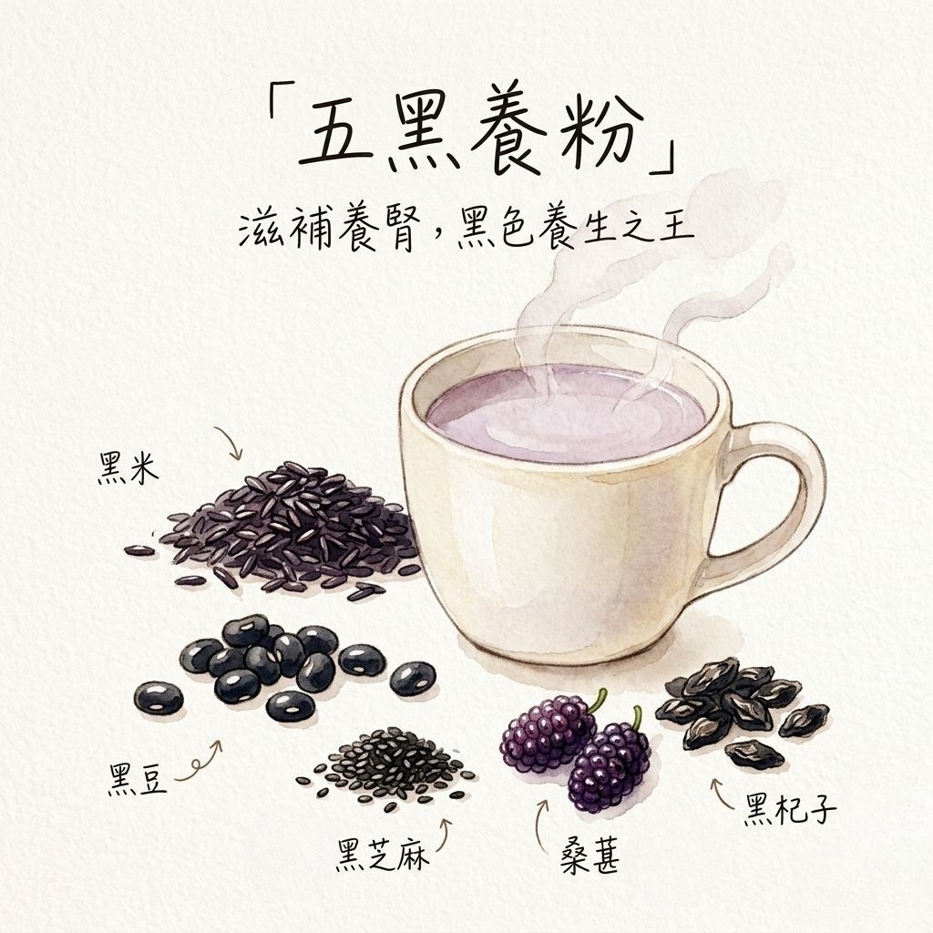 皇牌五黑養粉