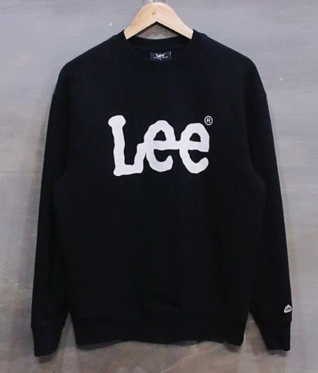 【香港現貨】LEE長袖衛衣（黑色S）
