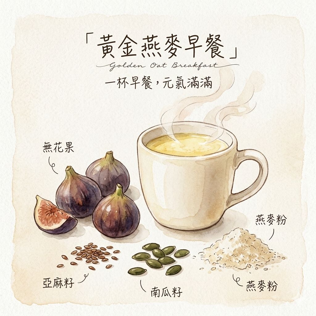 黃金燕麥早餐