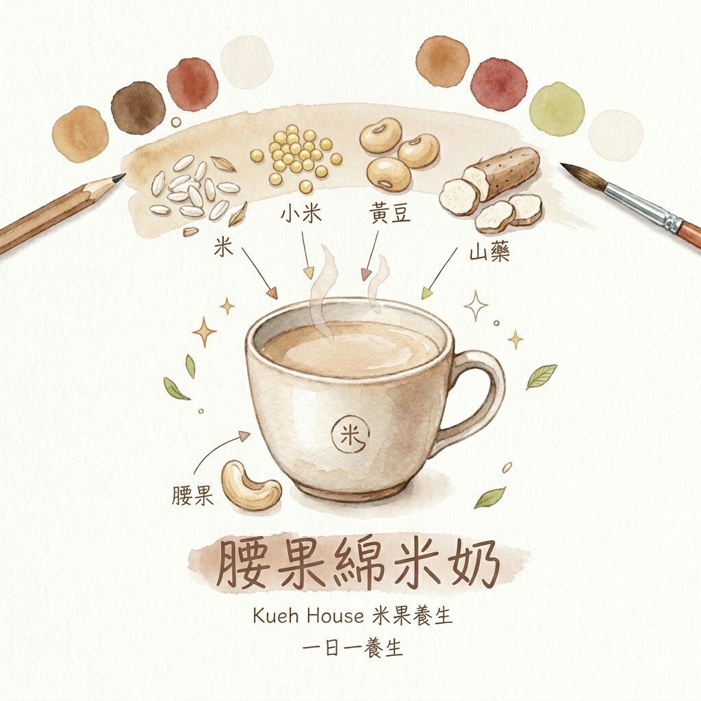 腰果米奶